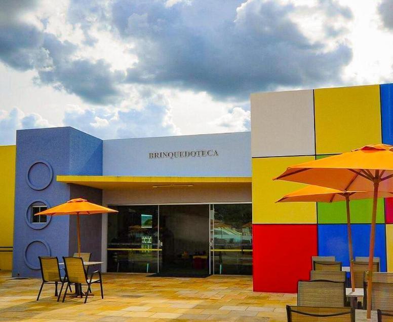 Lacqua diRoma - Ótimas Suítes - Resort com Piscina de ondas Caldas Novas Exterior foto