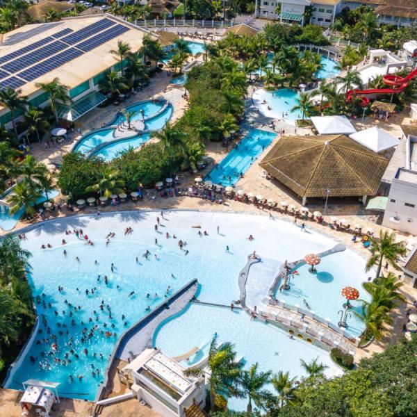 Lacqua diRoma - Ótimas Suítes - Resort com Piscina de ondas Caldas Novas Exterior foto